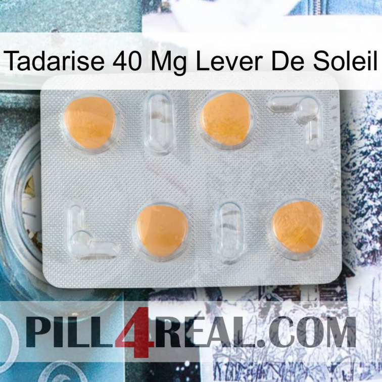 Tadarise 40 Mg Sunrise 24
